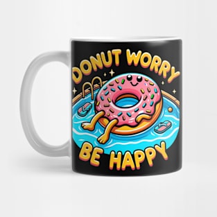 Donut worry, be happy Mug